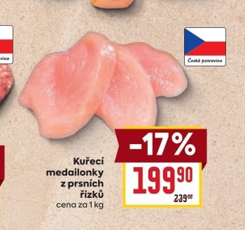Kuřecí medailonky z prsních řízků