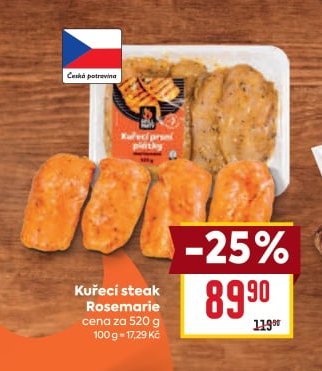 Kuřecí steak Rosemarie