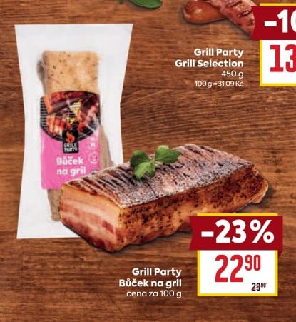 Grill Party Bůček na gril