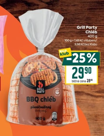 Grill Party BBQ chléb