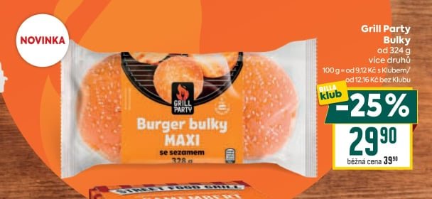 Grill Party Burger bulky