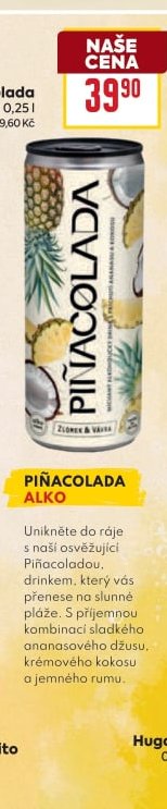 Piňacolada Alko