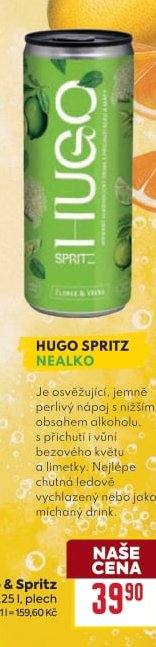 Hugo Spritz Nealko