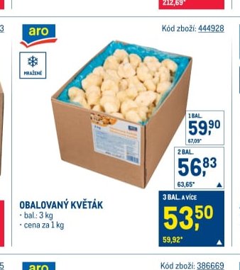 OBALOVANÝ KVĚTÁK