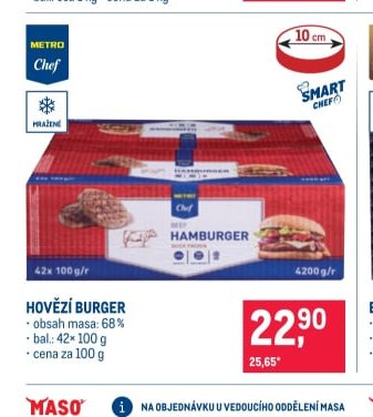 HOVĚZÍ BURGER