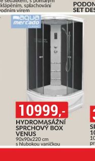 HYDROMASÁŽNÍ SPRCHOVÝ BOX VENUS - bauMax akcniletaky.com