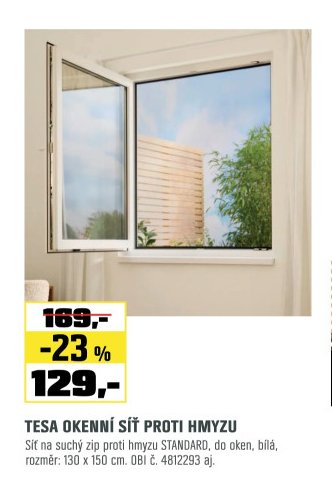 Tesa okenní síť proti hmyzu - OBI akcniletaky.com