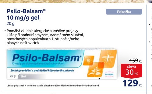 Psilo-Balsam 10 mg/g gel 20 g