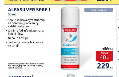 ALFASILVER SPREJ