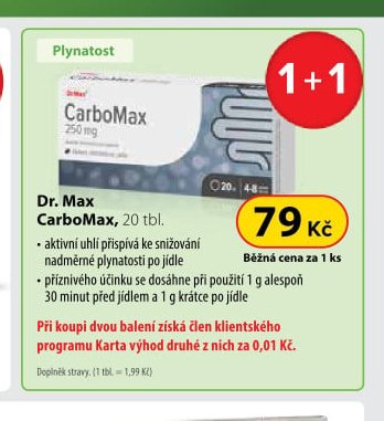 Dr. Max CarboMax, 20 tbl.