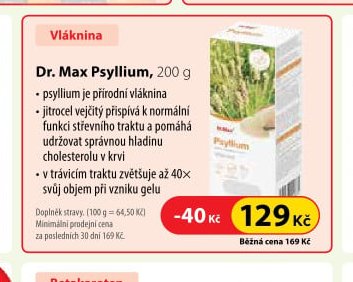 Dr. Max Psyllium, 200 g
