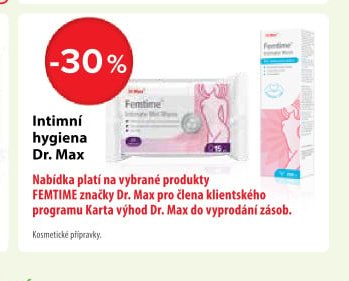 Intimní hygiena Dr. Max