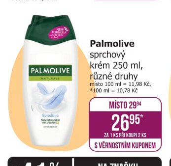Palmolive sprchový krém 250 ml, různé druhy