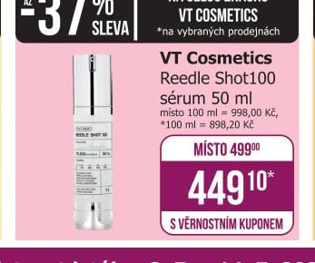 VT Cosmetics Reedle Shot100 sérum 50 ml