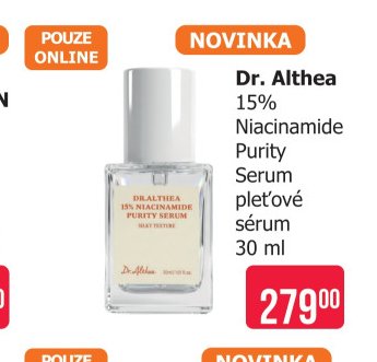 Dr. Althea 15% Niacinamide Purity Serum pleťové sérum 30 ml