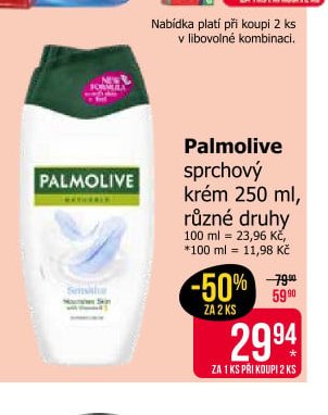 Palmolive sprchový krém 250 ml, různé druhy