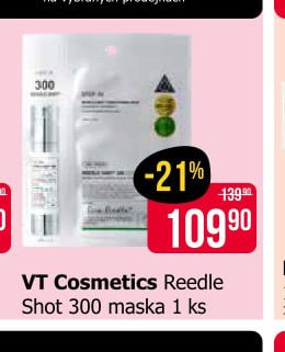 VT Cosmetics Reedle Shot 300 maska 1 ks