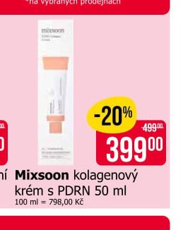Mixsoon kolagenový krém s PDRN 50 ml