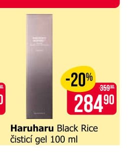 Haruharu Black Rice čisticí gel 100 ml