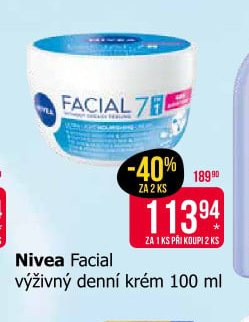 Nivea Facial výživný denní krém 100 ml