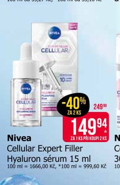 Nivea Cellular Expert Filler Hyaluron sérum 15 ml
