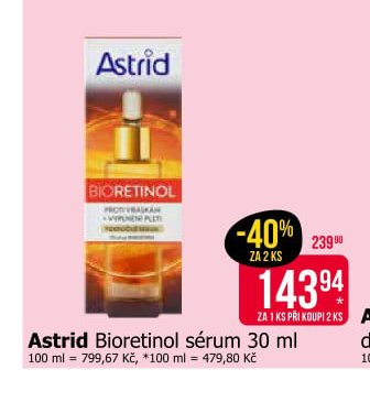 Astrid Bioretinol sérum 30 ml