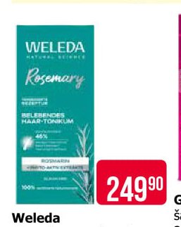 Weleda vlasové rozmarýnové tonikum 100 ml