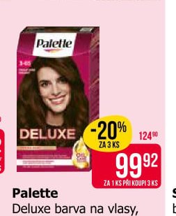 Palette Deluxe barva na vlasy, různé odstíny