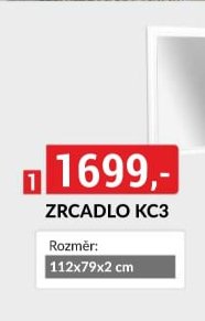ZRCADLO KC3 - bauMax akcniletaky.com