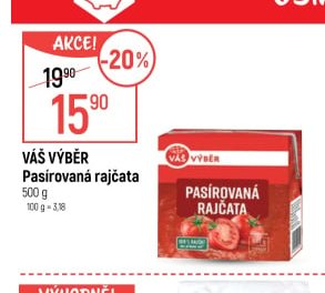 Váš Výběr Pasírovaná rajčata