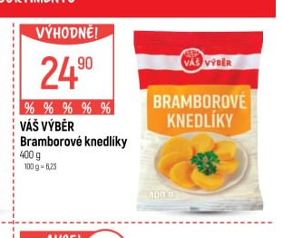 Váš Výběr Bramborové knedlíky