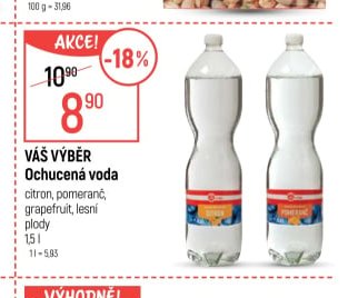 Váš Výběr Ochucená voda