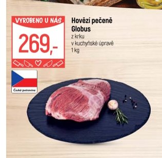 Hovězí pečeně Globus