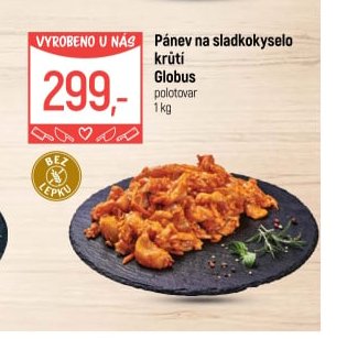 Pánev na sladkokyselo krůtí Globus