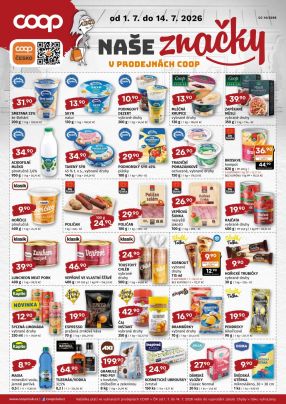 akční leták COOP 1.7.2026-14.7.2026