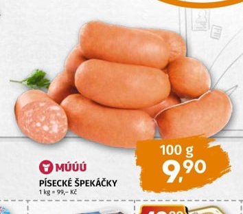 Múúú Písecké špekáčky