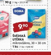 ŠVÉDSKÁ UTĚRKA mikrovlákno