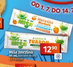 Míša zmrzlina