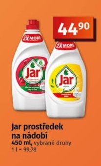 Jar prostředek na nádobí