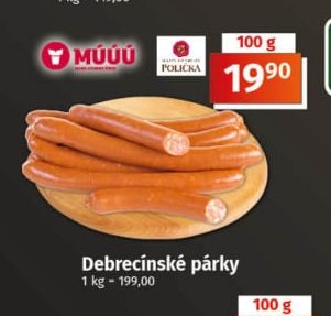 Debrecínské párky
