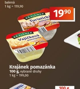 Krajánek pomazánka