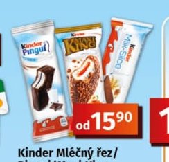 Kinder Mléčný řez / Pingui / Maxi King