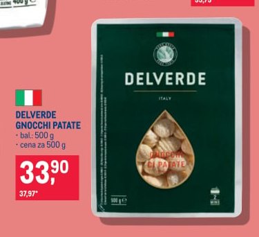 DELVERDE GNOCCHI PATATE