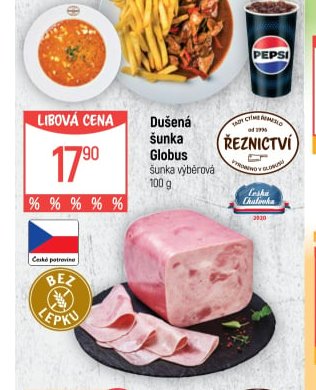 Dušená šunka Globus