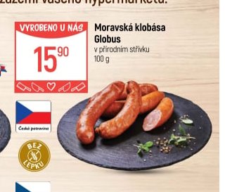 Moravská klobása Globus