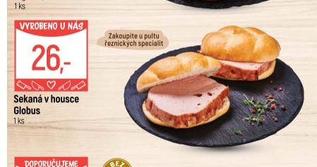 Sekaná v housce Globus