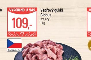 Vepřový guláš Globus
