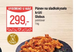 Pánev na sladkokyselo krůtí Globus