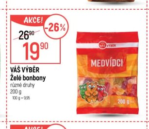 Váš Výběr Želé bonbony