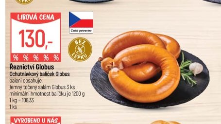 Řeznictví Globus Ochutnávkový balíček
